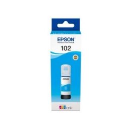 102, Epson, Cian, ECOTANK ET-3750 ECOTANK ET-2750 ECOTANK ET-2700, 70 ml, Inyección de tinta,