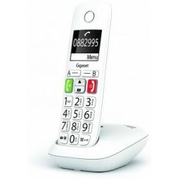 Siemens Gigaset E290 - DECT/analógico Blanco Identificador de llamadas