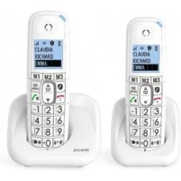 Alcatel XL785 DUO Teléfono DECT/analógico Identificador de llamadas Blanco