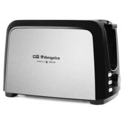 Orbegozo TO 3060 tostadora 7 2 rebanada(s) 750 W Negro, Acero inoxidable