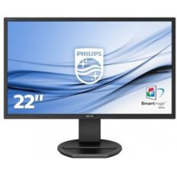 Philips Monitor LCD 221B8LJEB/00, 54,6 cm (21.5"), 1920 x 1080 Pixeles, Full HD, LCD, 1 ms, Negro
