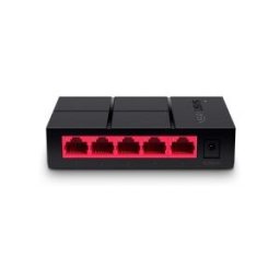 Mercusys MS105G switch Gigabit Ethernet (10/100/1000) Negro