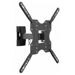 Aisens Soporte ECO giratorio, inclinable para monitor/TV 30kg (2 Pivotes) de 32-55, Negro