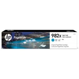 HP Cartucho PageWide 982X Original de alta capacidad cian, , Cian, Alto, 16000 páginas, Caja