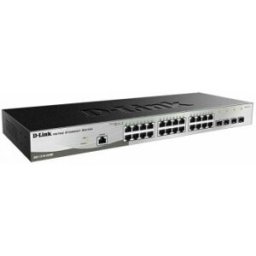 D-Link DGS-1210-28/ME/E switch Gestionado L2+ Gigabit Ethernet (10/100/1000) 1U Negro, Gris
