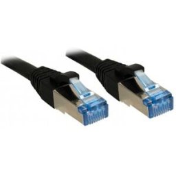 Lindy 47182 cable de red Negro 7,5 m Cat6a S/FTP (S-STP)