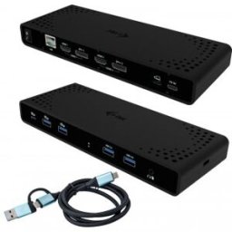 i-tec Universal Dual 4K Display Docking Station + Power Delivery 85W
