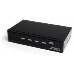 StarTech.com 4 Port HDMI 1.3 Video Splitter w/ Audio - Bifurcador de vídeo - 4 x HDMI + 4 x audio -