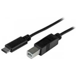 StarTech.com Cable de 2m USB-C a USB B Macho a Macho - Cable USB Tipo C a USB B USB 2.0, 2 m, USB C,