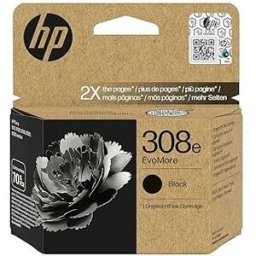 HP Cartucho de Tinta Original EvoMore 308e negra