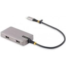 StarTech.com Adaptador Multipuertos USB-C - Docking Station USB Tipo C HDMI 4K60 - Hub Ladrón USB 3.