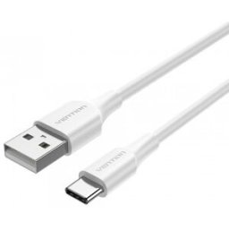 Vention Cable USB 2.0 3A CTHWF/ USB Tipo-C Macho - USB Macho/ 1m/ Blanco