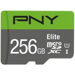 PNY Elite 256GB MicroSDXC Class 1 (U1) - Clase 10