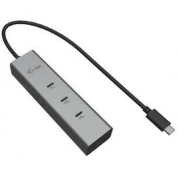 i-tec Metal USB-C Charging HUB 5port with USB-C video 8K + Power Delivery 85W