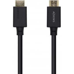 Aisens Cable HDMI V2.1 Ultra Alta Velocidad / HEC Certificado 8k@60Hz 48Gbps, A/M-A/M, Negro, 3.0m