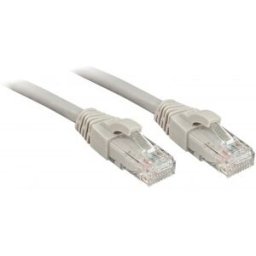 Lindy RJ-45 Cat6 U/UTP 0.5 m cable de red Gris 0,5 m U/UTP (UTP)