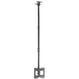 Aisens Soporte de techo giratorio, inclinable, extensible para monitor/TV 50kg de 23”-43”, Negro