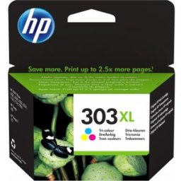 HP 303XL High Yield Tri-color Original, , Cian, Magenta, Amarillo, ENVY Photo 6200 All-in-One P