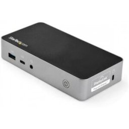StarTech.com Docking Station USB-C de 2 Puertos HDMI para Monitor Doble - con Entrega de Alimentació
