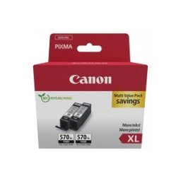 Canon 0318C010 cartucho de tinta 2 pieza(s) Original Alto rendimiento (XL) Negro