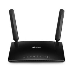 Tp-Link N300 4G LTE - Banda única (2,4 GHz) - Ethernet 3G Negro