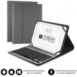 Subblim Funda con Teclado KEYTAB PRO BLUETOOTH 10,1" Grey