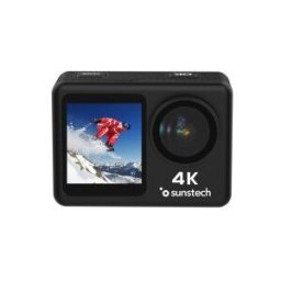 Cámara Digital Deportiva Sunstech Adventure 4K - 16MP - Ángulo de visión 170º - Negra