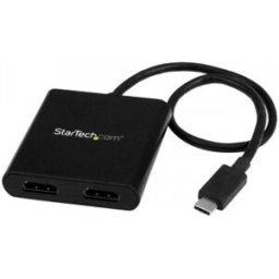 StarTech.com Divisor Splitter MST USB-C a HDMI de 2 Puertos - Multiplicador MST USB Tipo C compatibl