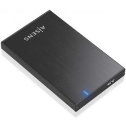 Aisens Caja externa 2.5" ASE-2527B 9.5mm SATA a USB 3.0/USB3.1 Gen1, Negro