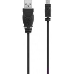 Belkin USB A/Micro USB B, 0.9m cable USB 0,9 m Micro-USB B Negro