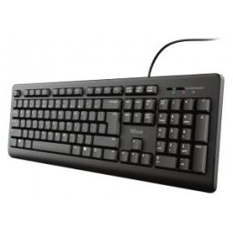 Trust TK-150 teclado USB QWERTY Español Negro