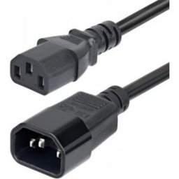 StarTech.com Cable de Extensión de Alimentación C14 a C13 4,5m - Cable de Alimentación C14 a C13 par