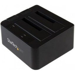 StarTech.com Base de Conexión USB 3.1 (10Gbps) con UAS de 2 Bahías para Disco Duro o SSD SATA de 2,5