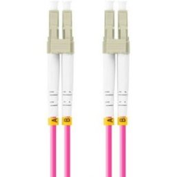 Lanberg FO-LULU-MD41-0005-VT Cable de fibra óptica e InfiniBand 0,5 m LC LC/UPC Violeta