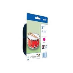 Brother Cartucho de tinta magenta para DCPJ785DW