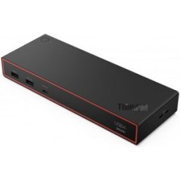 Lenovo ThinkPad USB4 Smart Dock 5500 with 135W Adapter Alámbrico Negro