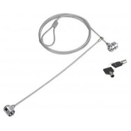 Conceptronic CNBSLOCK15T cable antirrobo Plata 1,5 m