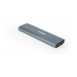 TooQ Shura Caja externa para unidad de estado sólido (SSD) Gris M.2