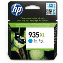 HP Cartucho de tinta original 935XL de alta capacidad cian Original Cian Para OfficeJet 6820 O