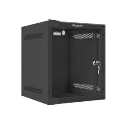 Lanberg WF10-2306-10B armario rack 6U Bastidor de pared Negro