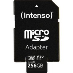 Intenso 3433492 memoria flash 256 GB MicroSDXC UHS-I Clase 10