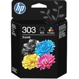 HP Paquete de 2 cartuchos de tinta Original 303 negro/tricol