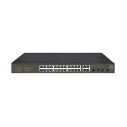 LevelOne GES-2128 switch Gestionado L2 Gigabit Ethernet (10/100/1000) Negro
