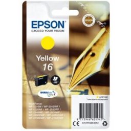 Epson 16 T162440 AMARILLO CARTUCHO TINTA WF-2010/2510/2520/2530/2540