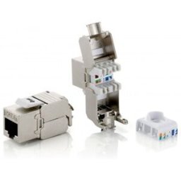 Equip KIT 8 UNIDADES CONECTOR HEMBRA RJ45 SFTP CAT6A KEYSTONE TOOL FREE