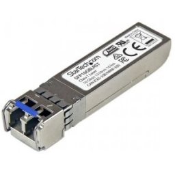 StarTech.com Módulo Transceiver SFP+ que cumple con MSA- 10GBASE-LR, Fibra óptica, 10000 Mbit/s, SFP