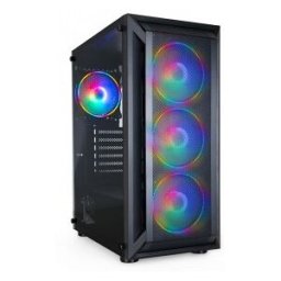 TooQ Caja Semitorre Gaming Ragnärok, Negra