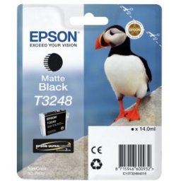 Cartucho de tinta Original Epson T3248 Negro Mate