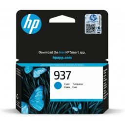 HP Cartucho de Tinta Original 937 cian Original Cian Para Los cartuchos de tinta 937 funcionan co
