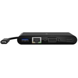 Belkin AVC005BTBK hub de interfaz USB 3.2 Gen 1 (3.1 Gen 1) Type-C Negro